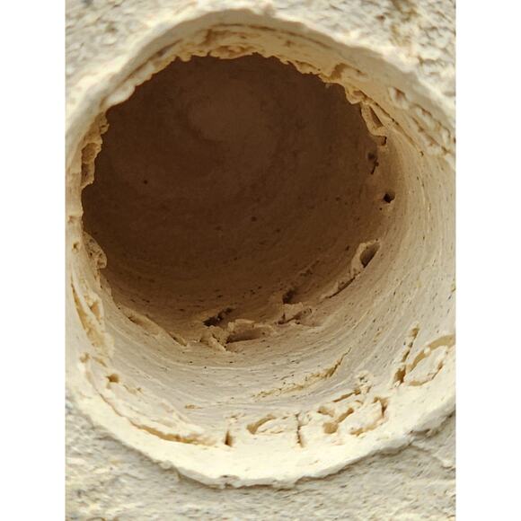 Folk Art Figurine Bearded Pottery Farmhouse Country Home Signed 1986 Glaze 3" - Picture 4 of 13